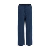 Forte_Forte Blue Cotton Chino Pants