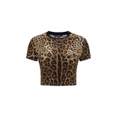 Dolce & Gabbana Beige Cotton T-Shirt