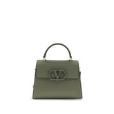 Valentino Garavani Bicolor Calf Leather Bos Taurus Handbag