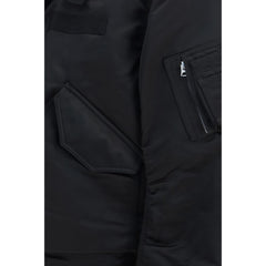 Sacai Black Cotton Bomber