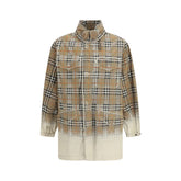 Burberry Beige Cotton Parka
