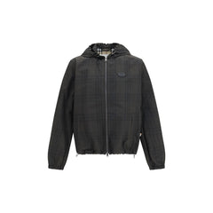Burberry Brown Cotton Shell Jacket
