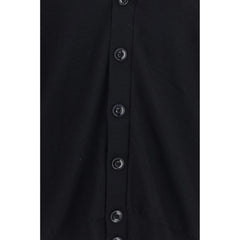 Lemaire Black Wool Oves Aries Cardigan