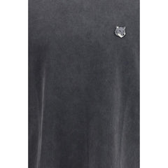 Maison Kitsuné Gray Cotton T-Shirt
