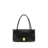 Marni Black Calf Leather Bos Taurus Shoulder Bag