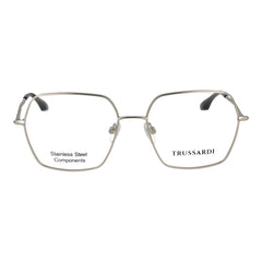 Trussardi Silver Stainless Steel Glasses (Frames)