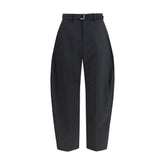 Sacai Black Polyester Casual Pants