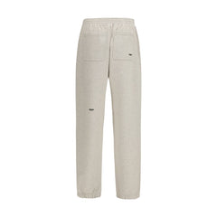 Represent Beige Cotton Casual Pants