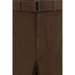 Lemaire Brown Cotton Casual Pants