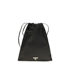 Prada Black Polyamide Clutch Bag