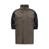 Sacai Bicolor Cotton Shell Jacket
