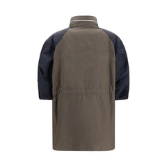 Sacai Bicolor Cotton Shell Jacket