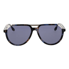 Trussardi Brown Acetate & Stainless Steel Sunglasses