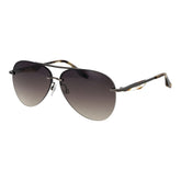 Trussardi Gray Metal Sunglasses