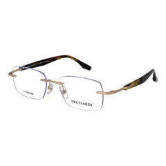 Trussardi Gold Stainless Steel Glasses (Frames)