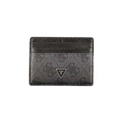 Guess Jeans Black Leather Men Wallet