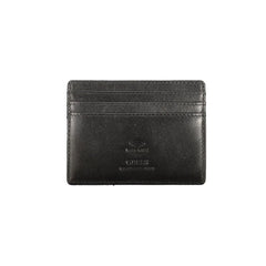 Guess Jeans Black Leather Men Wallet