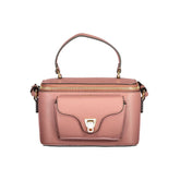 Coccinelle Pink Leather Handbag