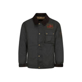 Barbour International Bicolor Cotton Full-Length Jacket