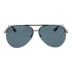 Trussardi Gray Metal Sunglasses