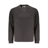 Guess Jeans Black Cotton Men's Sweatshirt