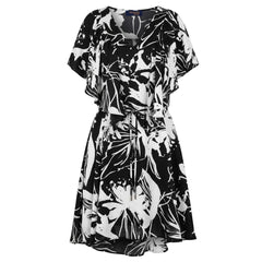Trussardi Jeans Black Polyester Women Dress
