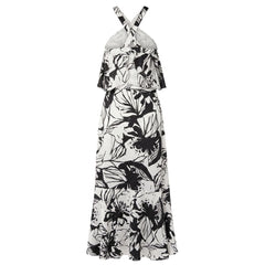 Trussardi Jeans Black Polyester Women Dress