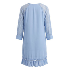 Trussardi Jeans Blue Polyester Women Dress