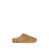 UGG Beige Leather Mules