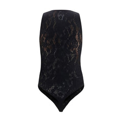 Wolford Black Polyamide Bodysuit