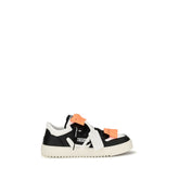 Off-White Multicolor Calf Leather Bos Taurus Low Top Sneakers
