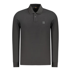 Hugo Boss Black Cotton Men's Polo Shirt