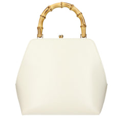 Jil Sander Beige Leather Handbag