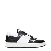 Jimmy Choo Black Leather Sneakers