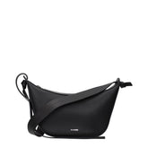 Jil Sander Black Leather Shoulder Bag
