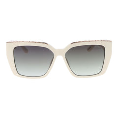 Guess White Plastic Sunglasses