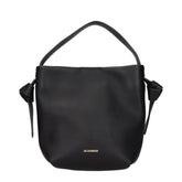 Jil Sander Black Leather Handbag
