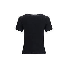 Off-White Black Cotton T-Shirt