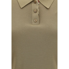 Burberry Bicolor Wool Oves Aries Polo Shirt