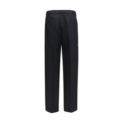 Prada Black Cotton Casual Pants