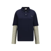 Miu Miu Blue Cotton Sweatshirt