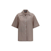 Prada Multicolor Cotton Shortsleeve Shirt