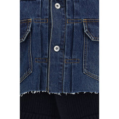 Sacai Blue Cotton Denim Jacket
