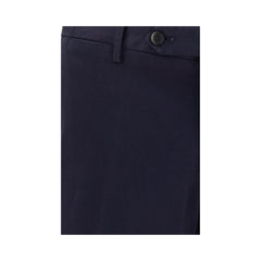 PT Torino Blue Elastane Casual Pants