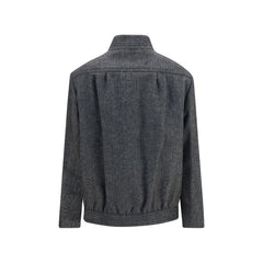 Blazé Milano Gray Wool Oves Aries Shell Jacket
