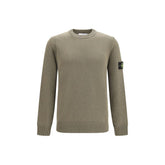 Stone Island Bicolor Cotton Sweatshirt