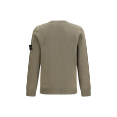 Stone Island Bicolor Cotton Sweatshirt