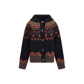 Alanui Multicolor Wool Oves Aries Cardigan