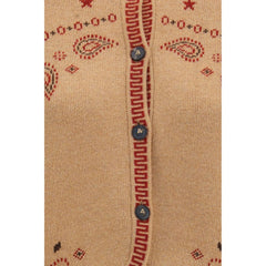 Alanui Brown Wool Oves Aries Full-Length Jacket