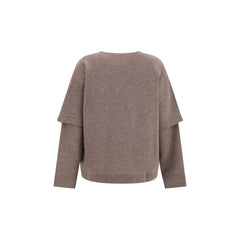 Darkpark Brown Wool Oves Aries Sweatshirt